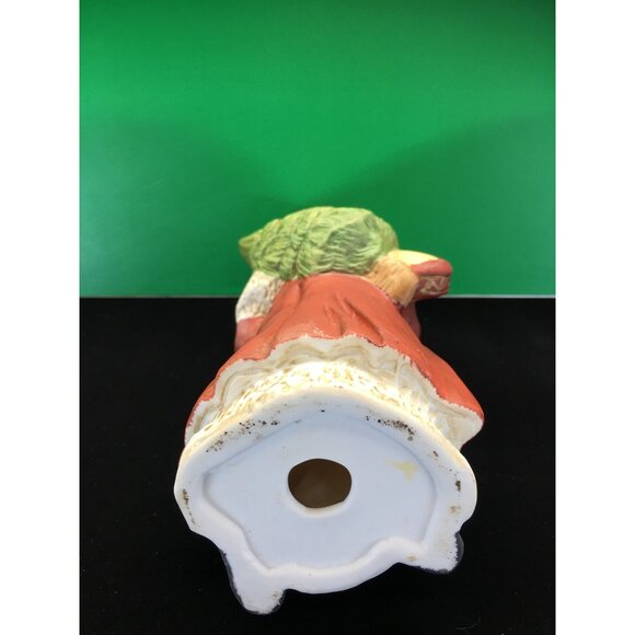 Vtg Santa Claus Saint Nicholas Figurine Porcelain Christmas Holiday Home Decor - Picture 9 of 16